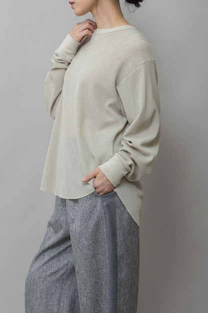 Munich シアーワッフルバックヘンリーネックプルオーバー【MN261U06】