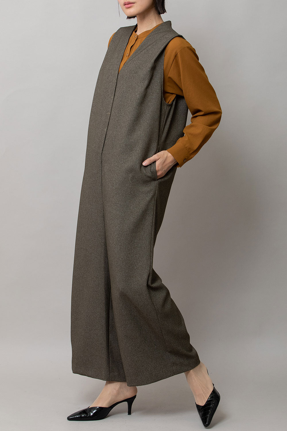 Munich メランジツイルコンビネゾン【MN252N63】