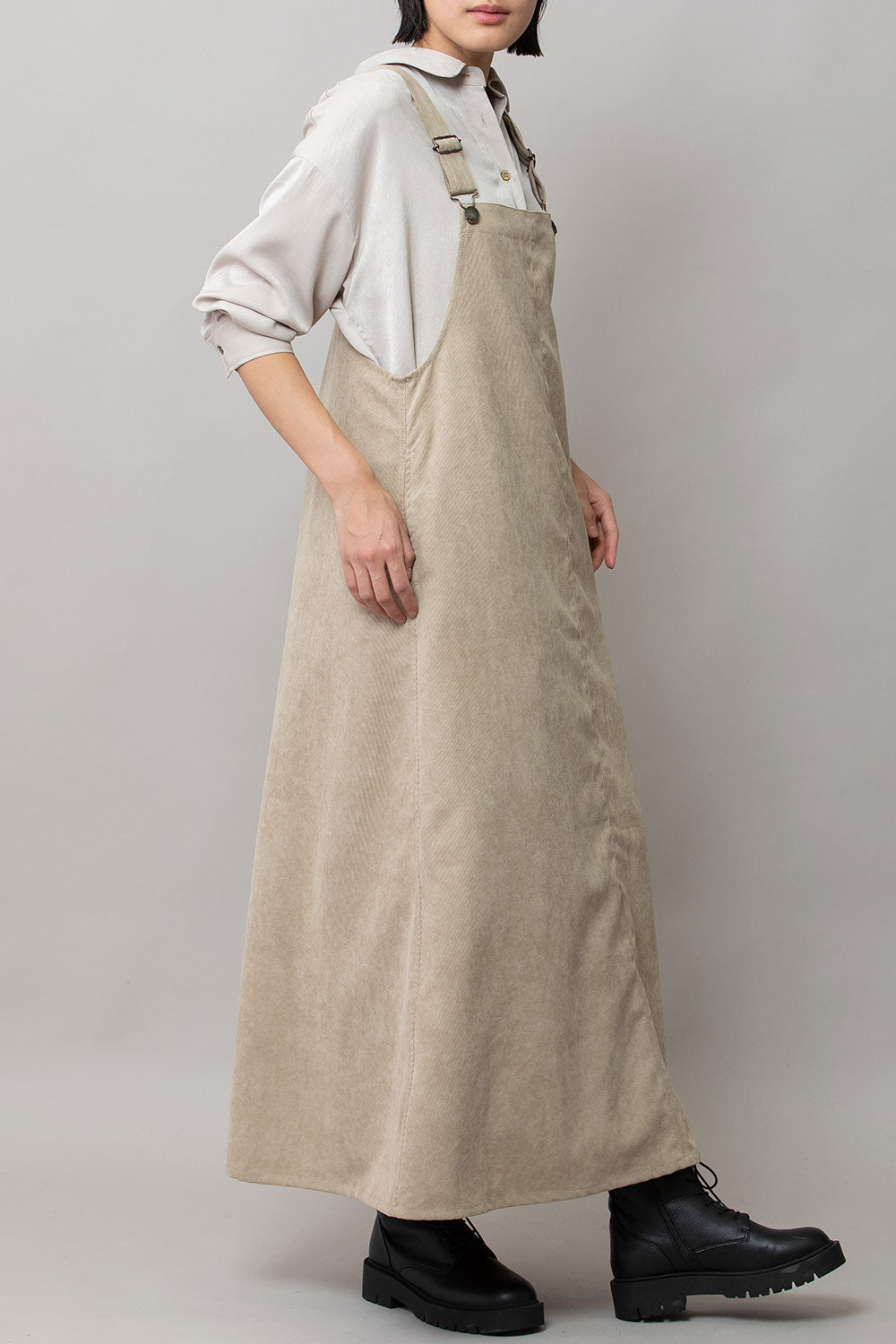 Munich ナノコーデュロイジャンパースカート【MN252N68】