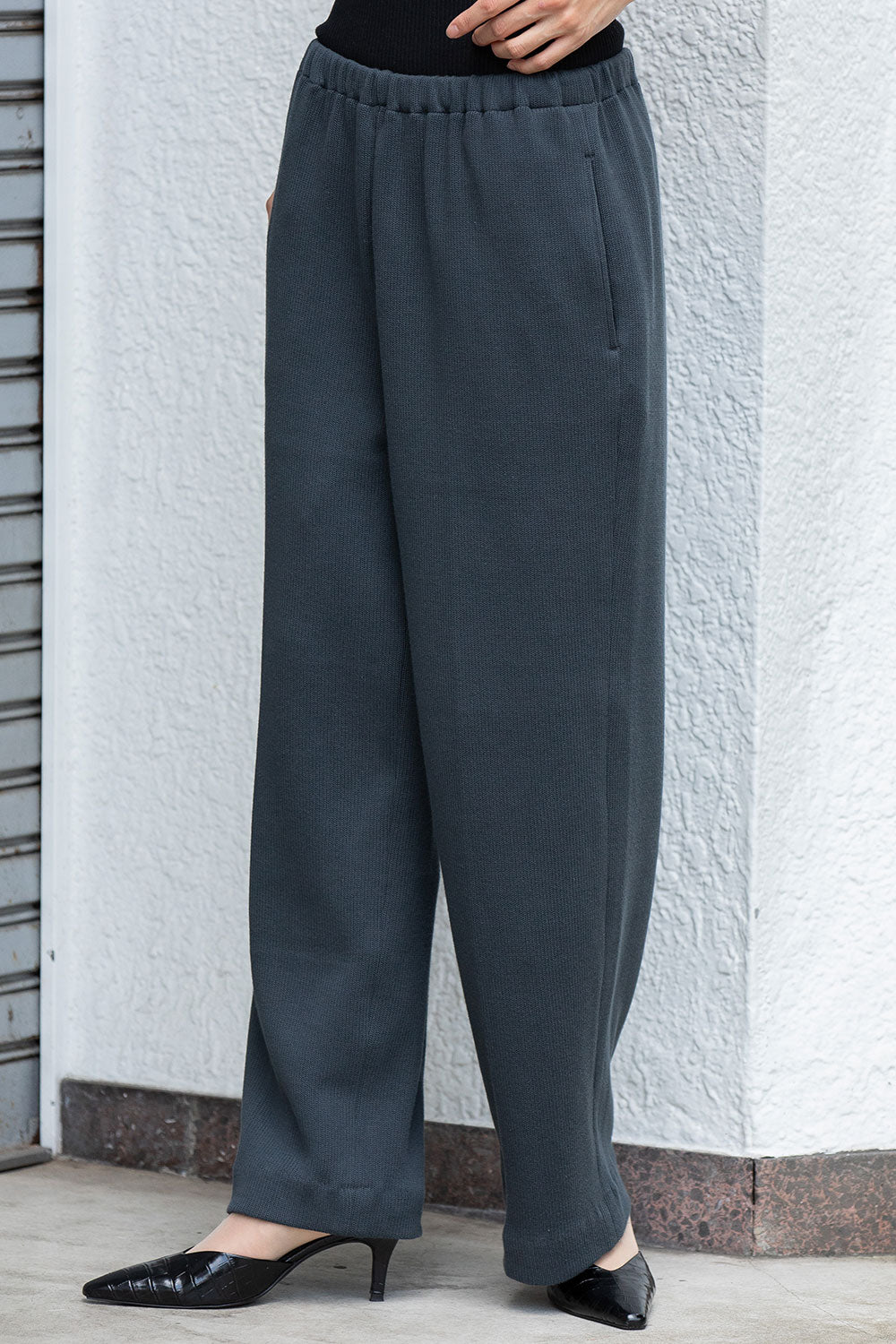 Munich ニットライクジャージーワイドイージーパンツ【MN252P31】