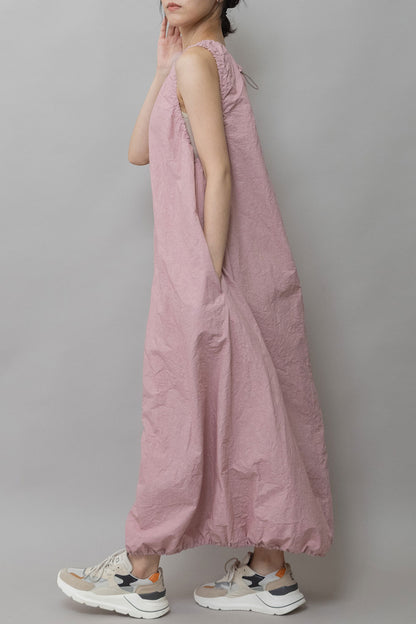 Munich コットンリネンドローストリングワンピース【MN261N28】