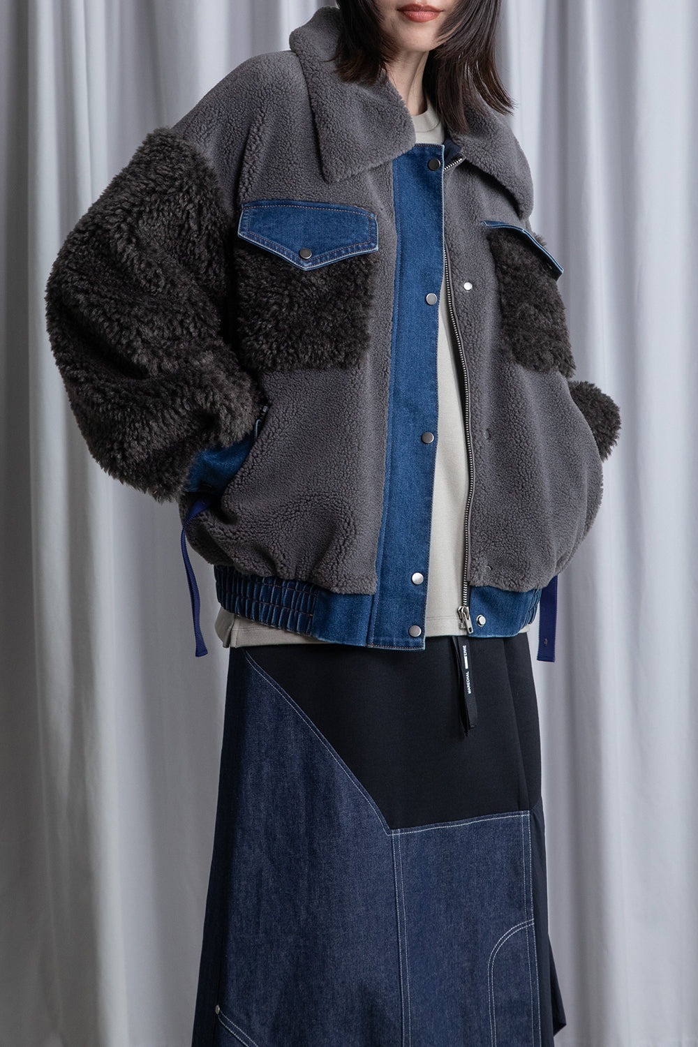 MARECHAL TERRE ボアブルゾン【ZMT256CO603】