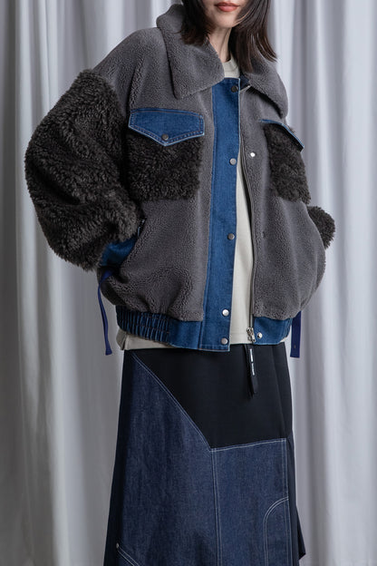 MARECHAL TERRE ボアブルゾン【ZMT256CO603】