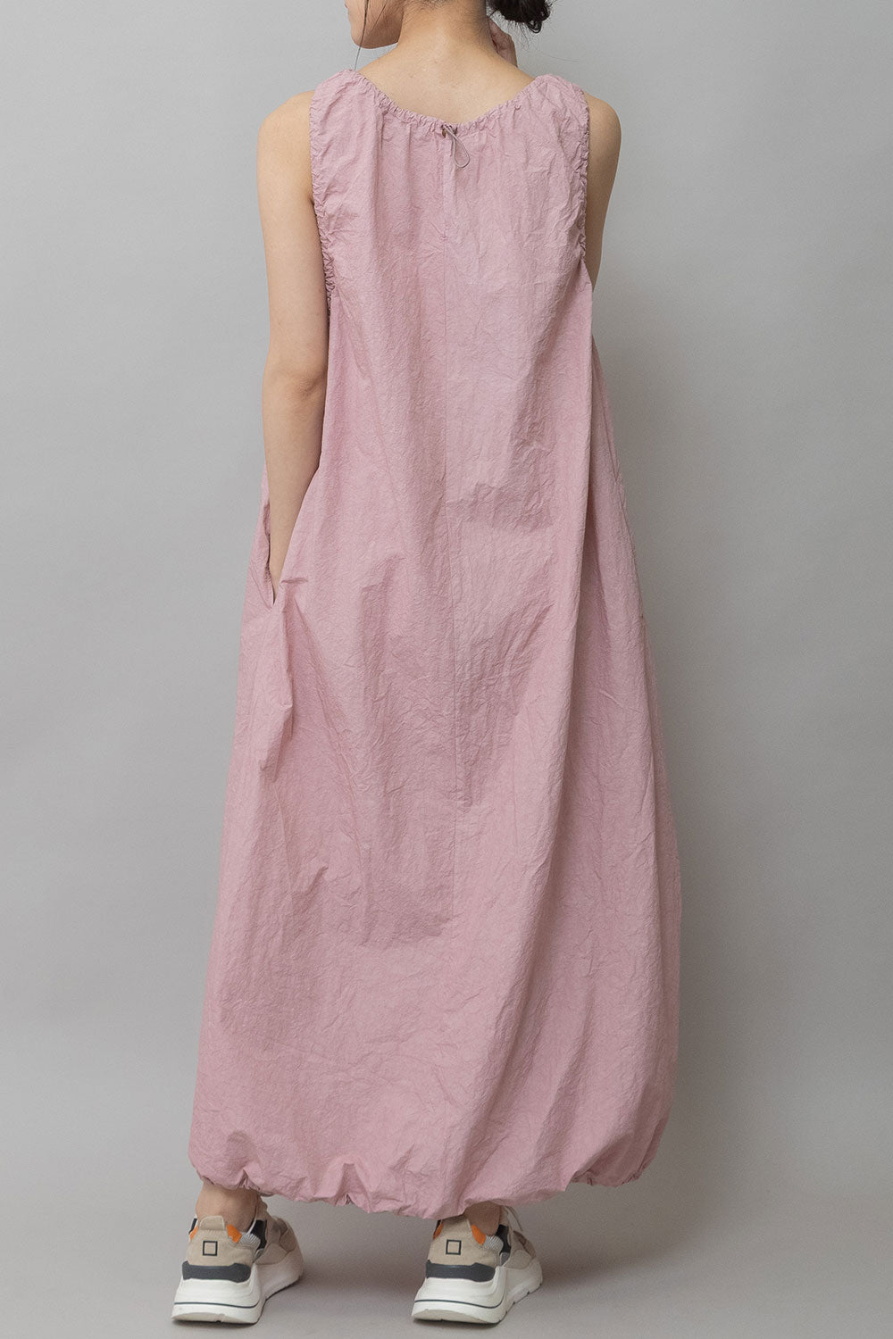 Munich コットンリネンドローストリングワンピース【MN261N28】