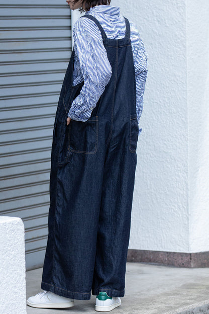 Munich コットンリヨセルデニムコンビネゾン【MN261N11】