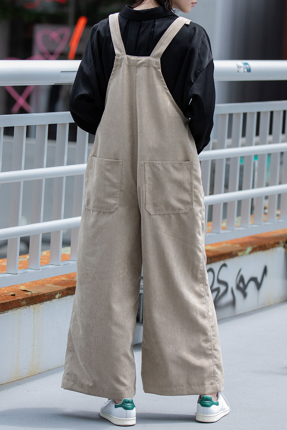 Munich ナノコーデュロイサロペット【MN252N67】