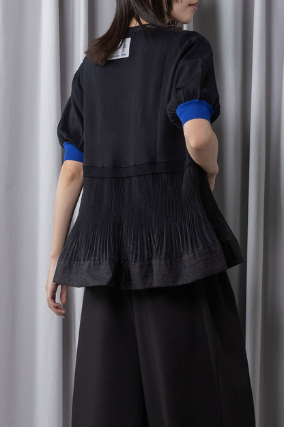 MARECHAL TERRE 裾プリーツニットカーディガン【ZMT262KN106】