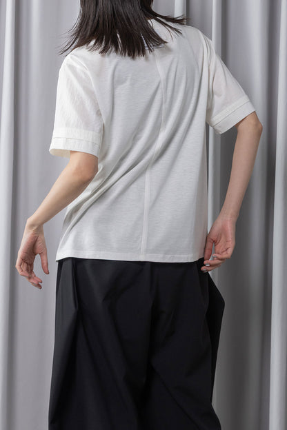 MARECHAL TERRE コンビネーションデザインTシャツ【ZMT262CT138】