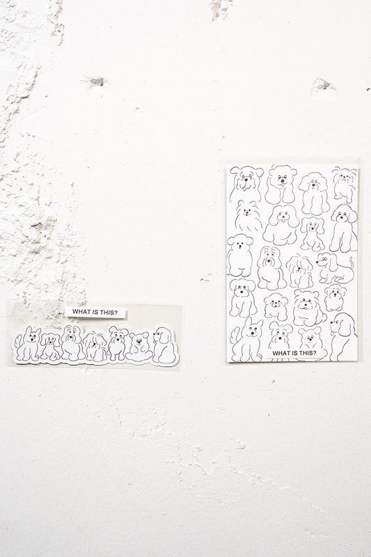 WIT doggy friends sticker