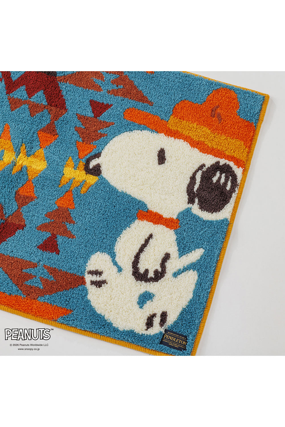 <PENDLETON×PEANUTS> Tufting Rug Mat