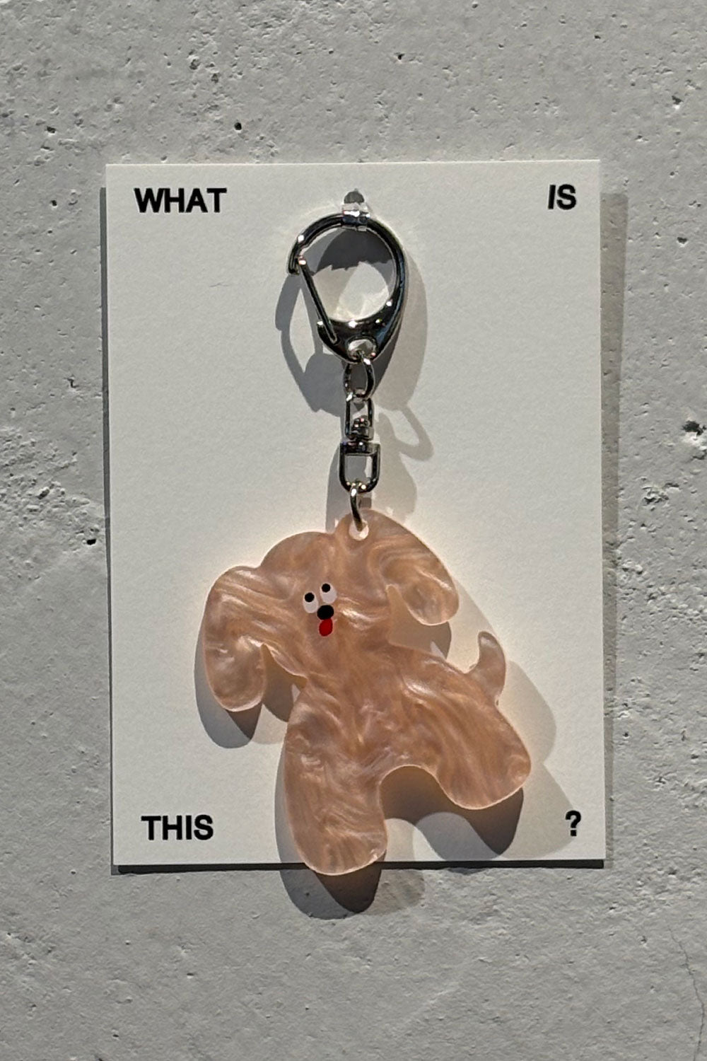 <WIT>initial keychain