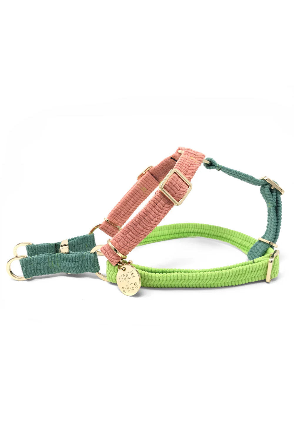 NICE DIGS CORD NON-PULL DOG HARNESS