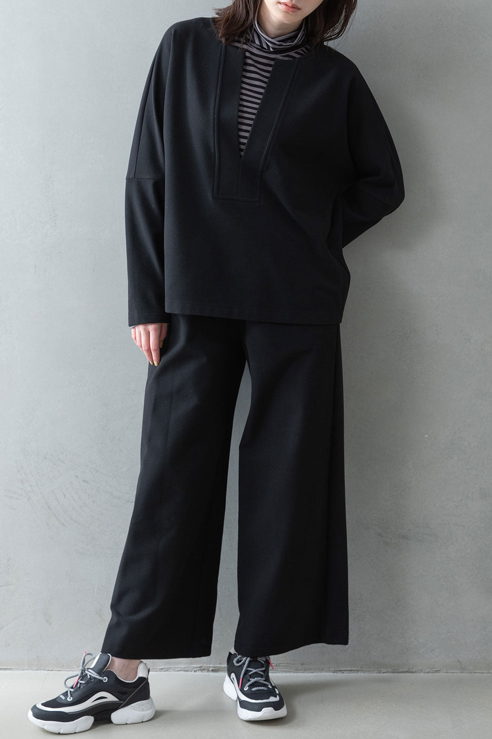 MARECHAL TERRE ウォームセミワイドパンツ【ZMT225PT530B】