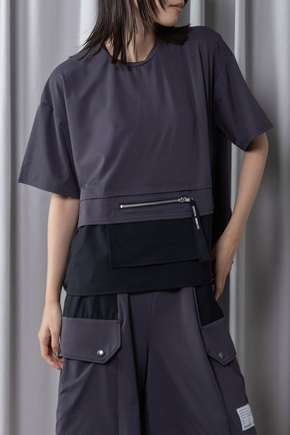 MARECHAL TERRE ラッシュガードポケットTシャツ【ZMT262CT132】