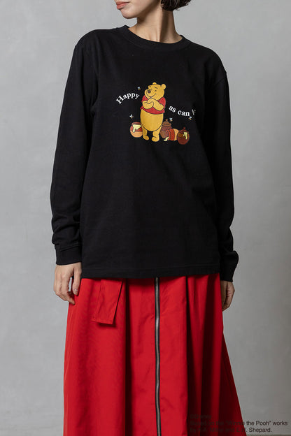 POOH × MARECHAL TERRE ロングスリーブTシャツ【ZMT265CT500】