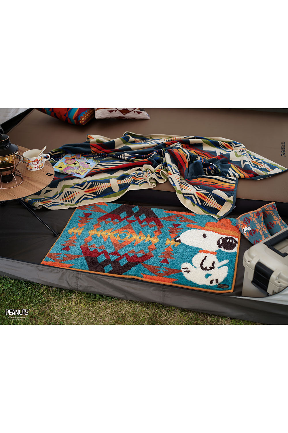 <PENDLETON×PEANUTS> Tufting Rug Mat