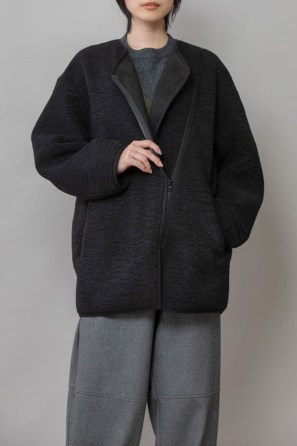 Munich シープボアムートンライダースコート【MN252C53】