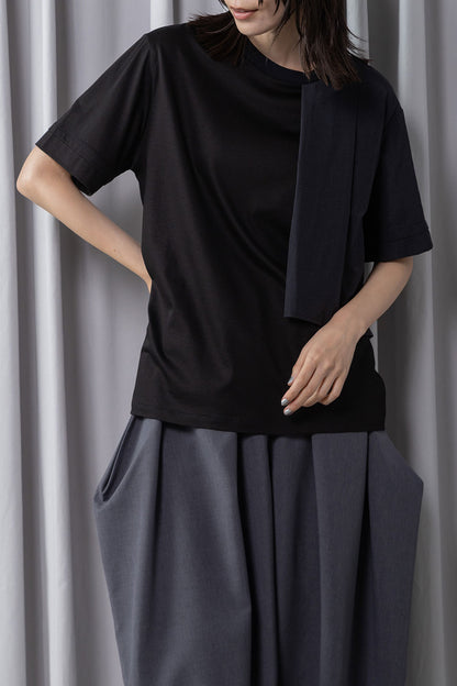 MARECHAL TERRE コンビネーションデザインTシャツ【ZMT262CT138】
