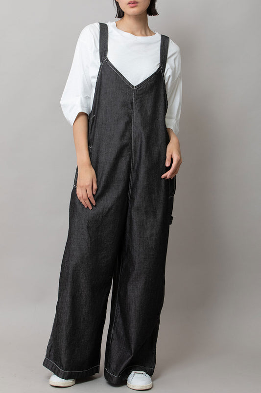 Munich コットンリヨセルデニムコンビネゾン【MN261N11】