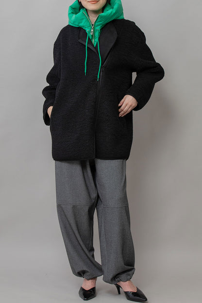 Munich シープボアムートンライダースコート【MN252C53】