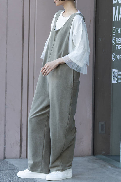 Munich オーガニックコットンパイルコンビネゾン【MN261N05】