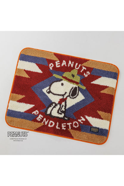 <PENDLETON×PEANUTS> Tufting Rug Small Mat