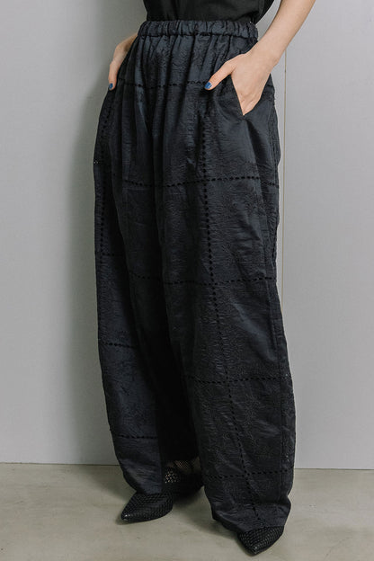 MARECHAL TERRE レースワイドコクーンパンツ【ZMT263PT218】
