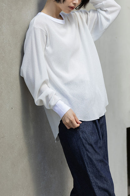 Munich シアーワッフルバックヘンリーネックプルオーバー【MN261U06】