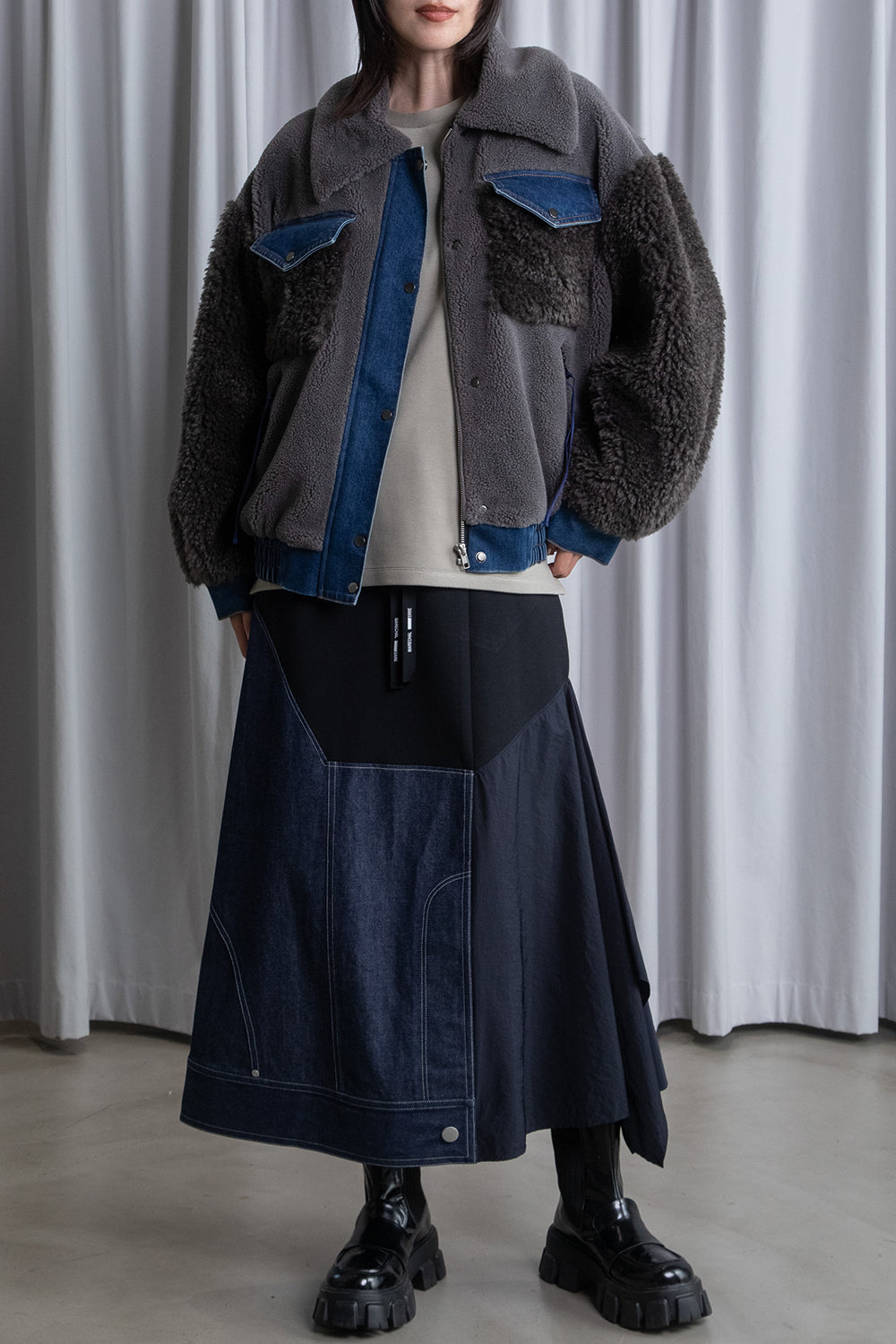 MARECHAL TERRE ボアブルゾン【ZMT256CO603】