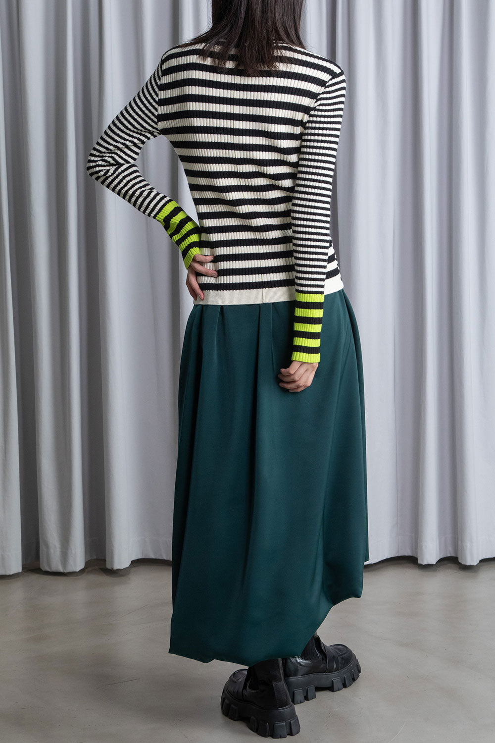 MARECHAL TERRE ボーダータートルニット【ZMT256KN614】