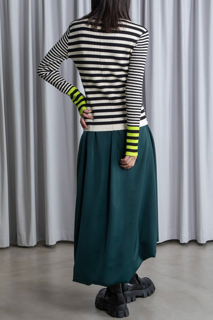 MARECHAL TERRE ボーダータートルニット【ZMT256KN614】