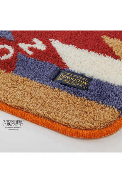 <PENDLETON×PEANUTS> Tufting Rug Small Mat