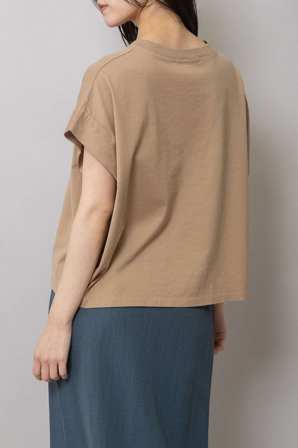 Munich "The Plum"ロゴプリントタックスリーブTシャツ【MN261U34】