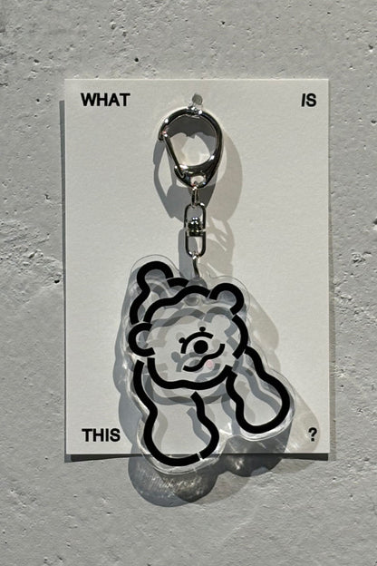 <WIT>initial keychain