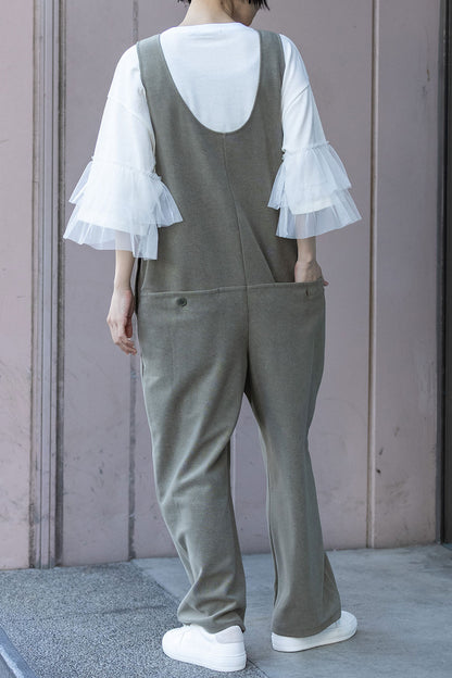 Munich オーガニックコットンパイルコンビネゾン【MN261N05】