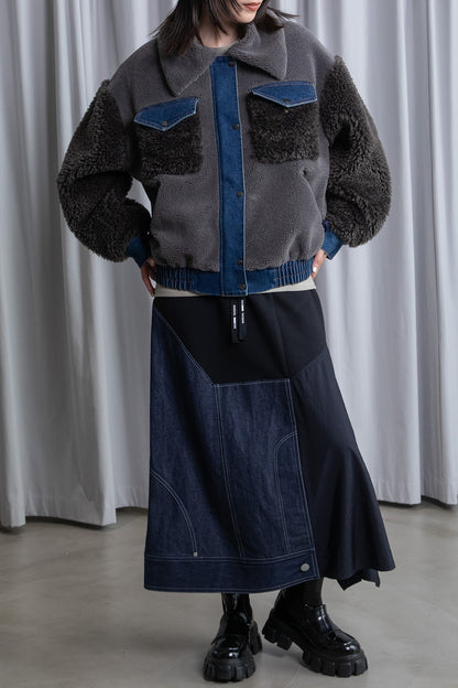 MARECHAL TERRE ボアブルゾン【ZMT256CO603】