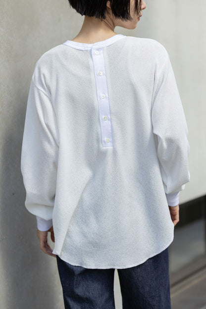 Munich シアーワッフルバックヘンリーネックプルオーバー【MN261U06】