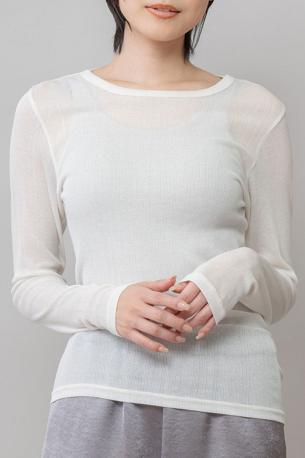 Munich シアークルーネックプルオーバー【MN251U13】