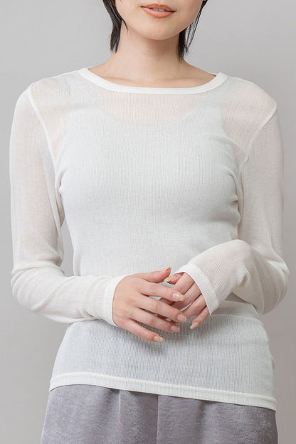 Munich シアークルーネックプルオーバー【MN251U13】