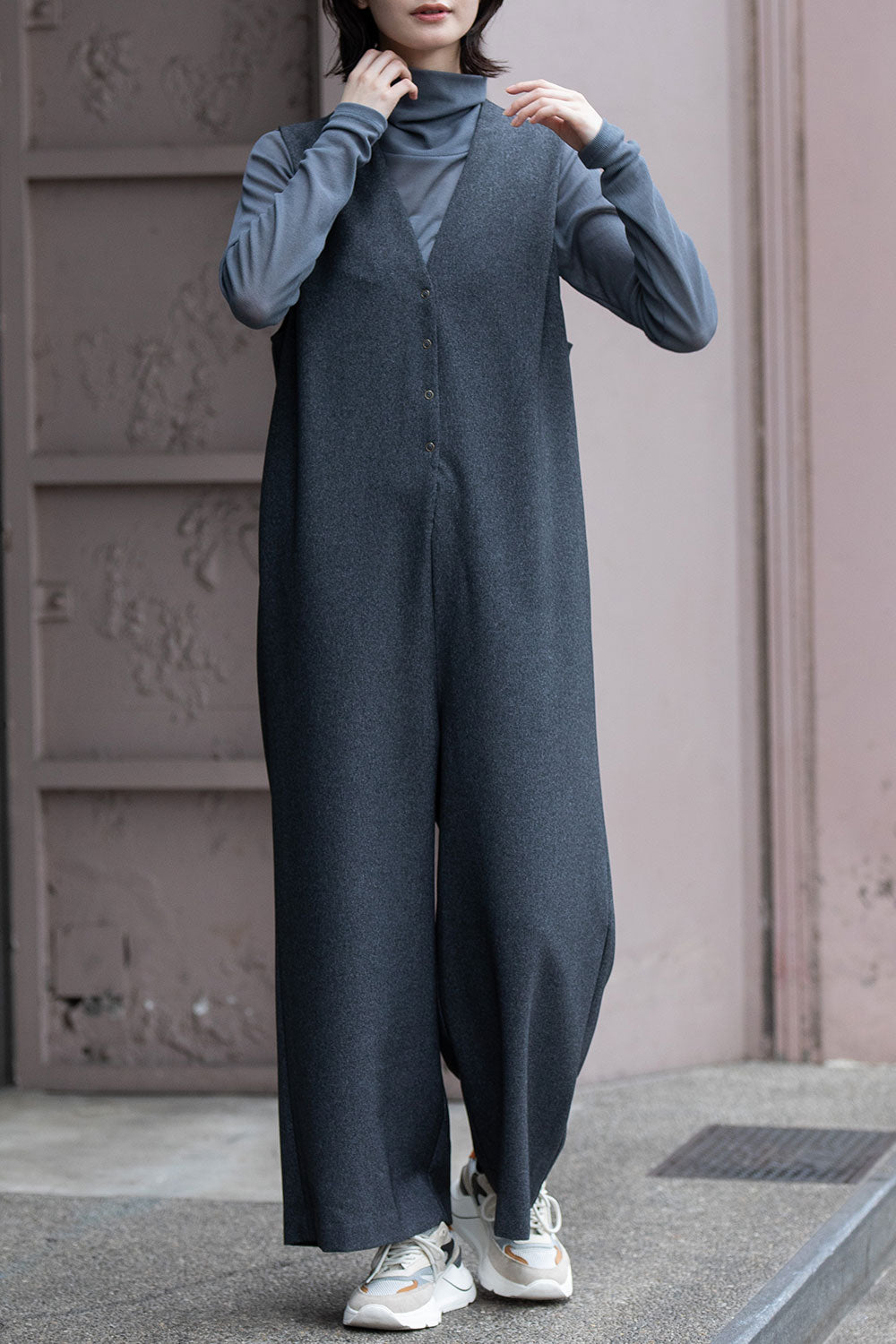 Munich メランジツイルコンビネゾン【MN252N63】