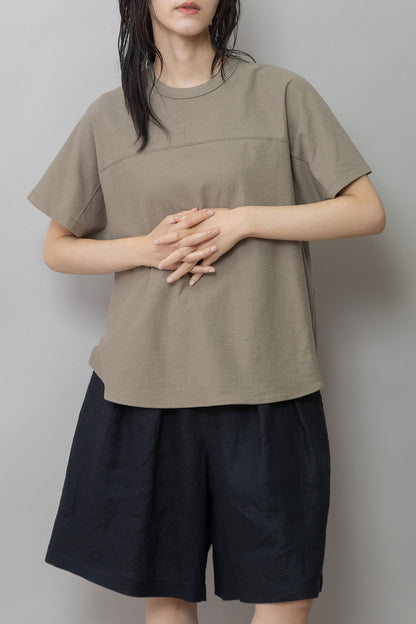 Munich ブークレーライトジャージドローストリングヘムトップス【MN261U17】