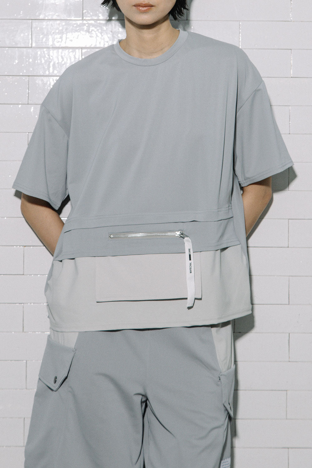 MARECHAL TERRE ラッシュガードポケットTシャツ【ZMT262CT132】