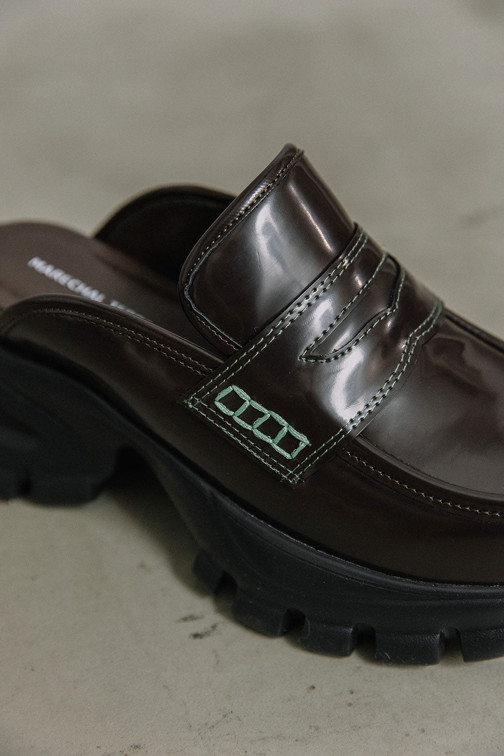 MARECHAL TERRE ミュールローファー【ZMT264SH706】