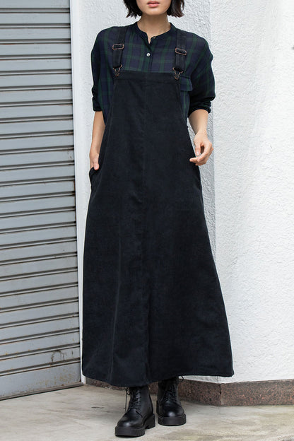 Munich ナノコーデュロイジャンパースカート【MN252N68】