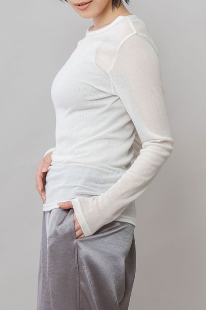 Munich シアークルーネックプルオーバー【MN251U13】