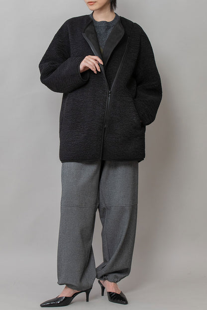 Munich シープボアムートンライダースコート【MN252C53】