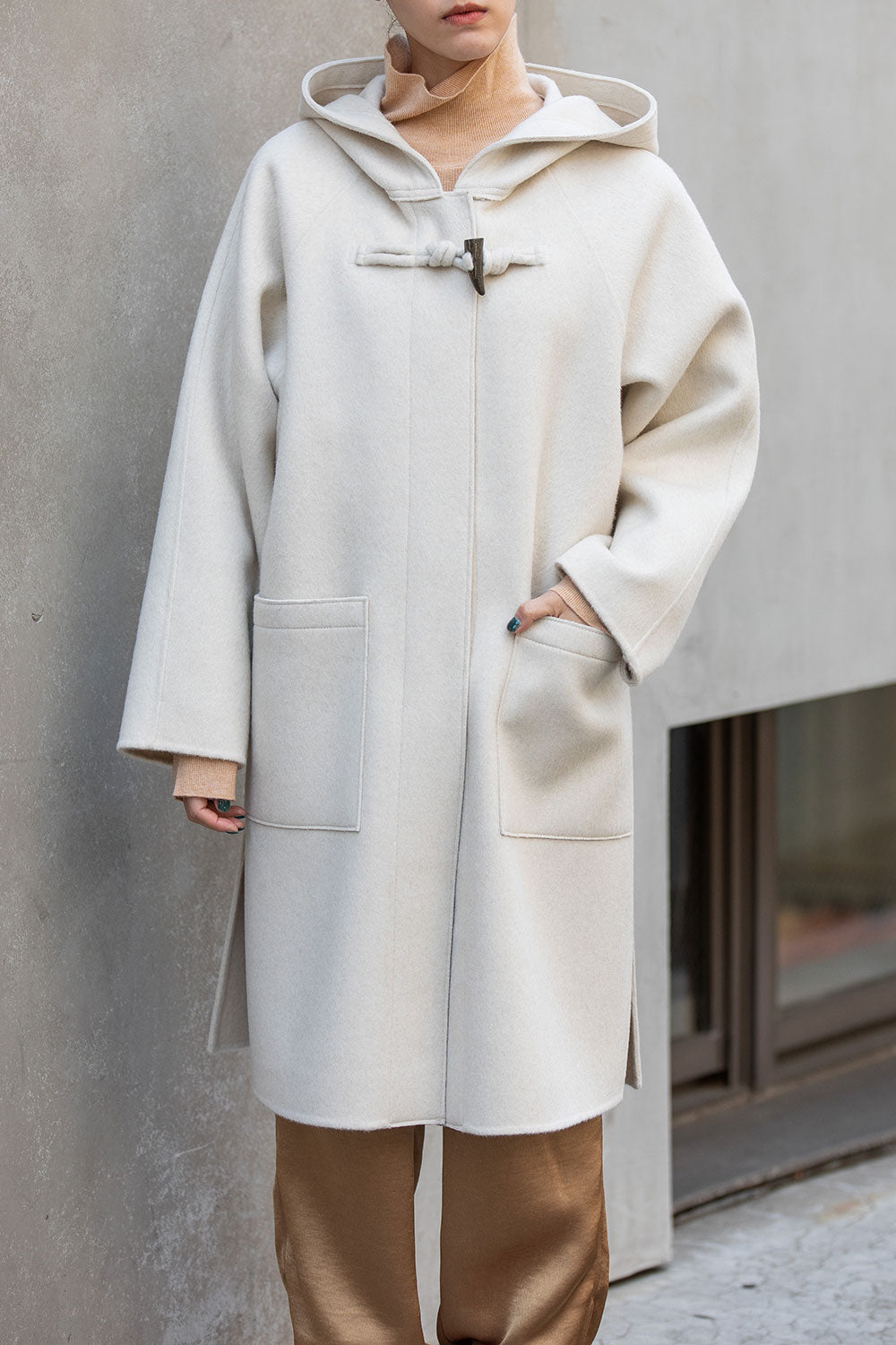 Munich ウールダブルビーバーダッフルコート【MN252C47】