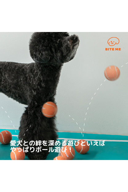 BITE ME テニスボールのおもちゃ