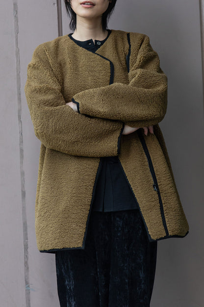 Munich シープボアムートンライダースコート【MN252C53】