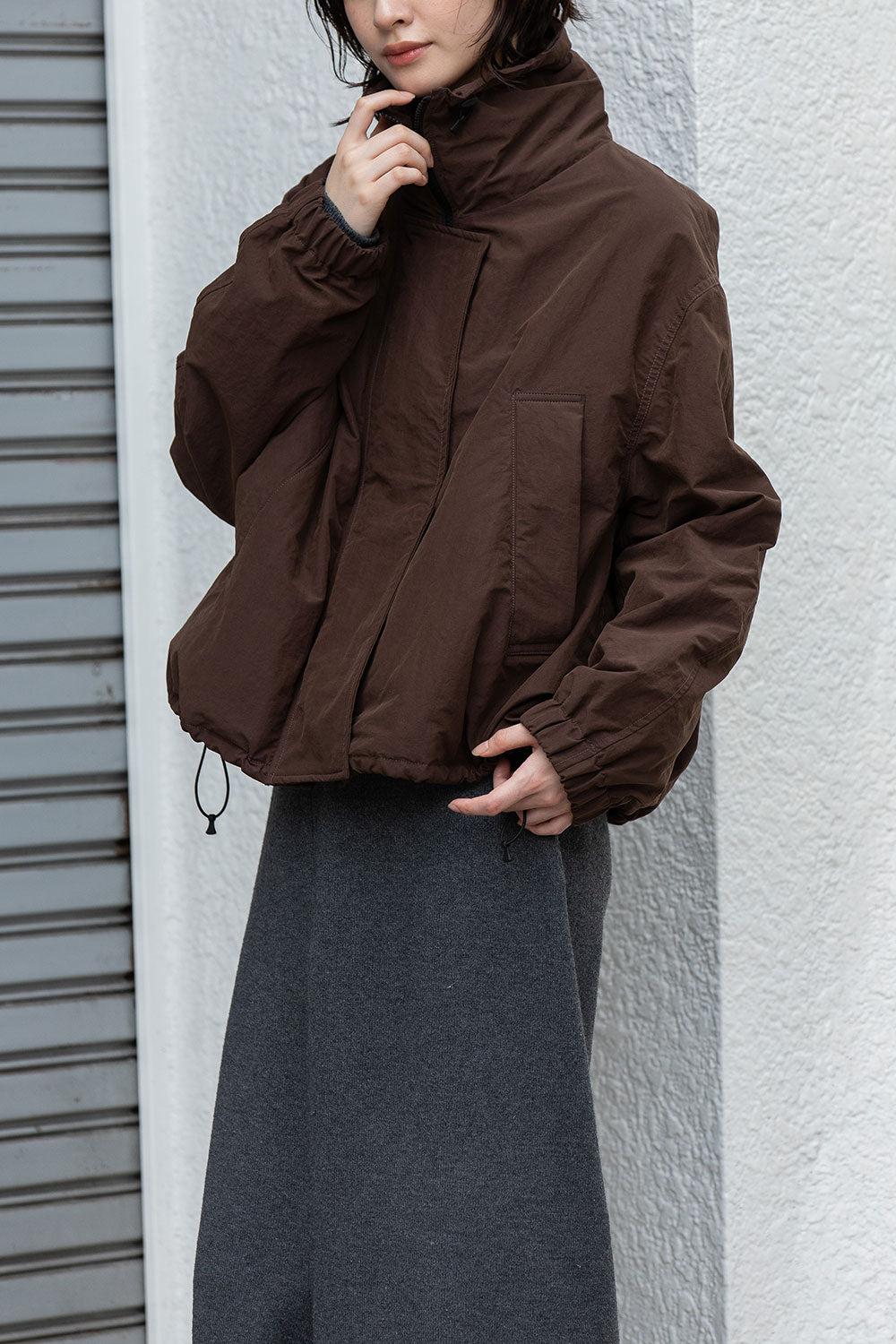 Munich ナイロンコットンタッサー×Octaボンバージャケット【MN252B64】